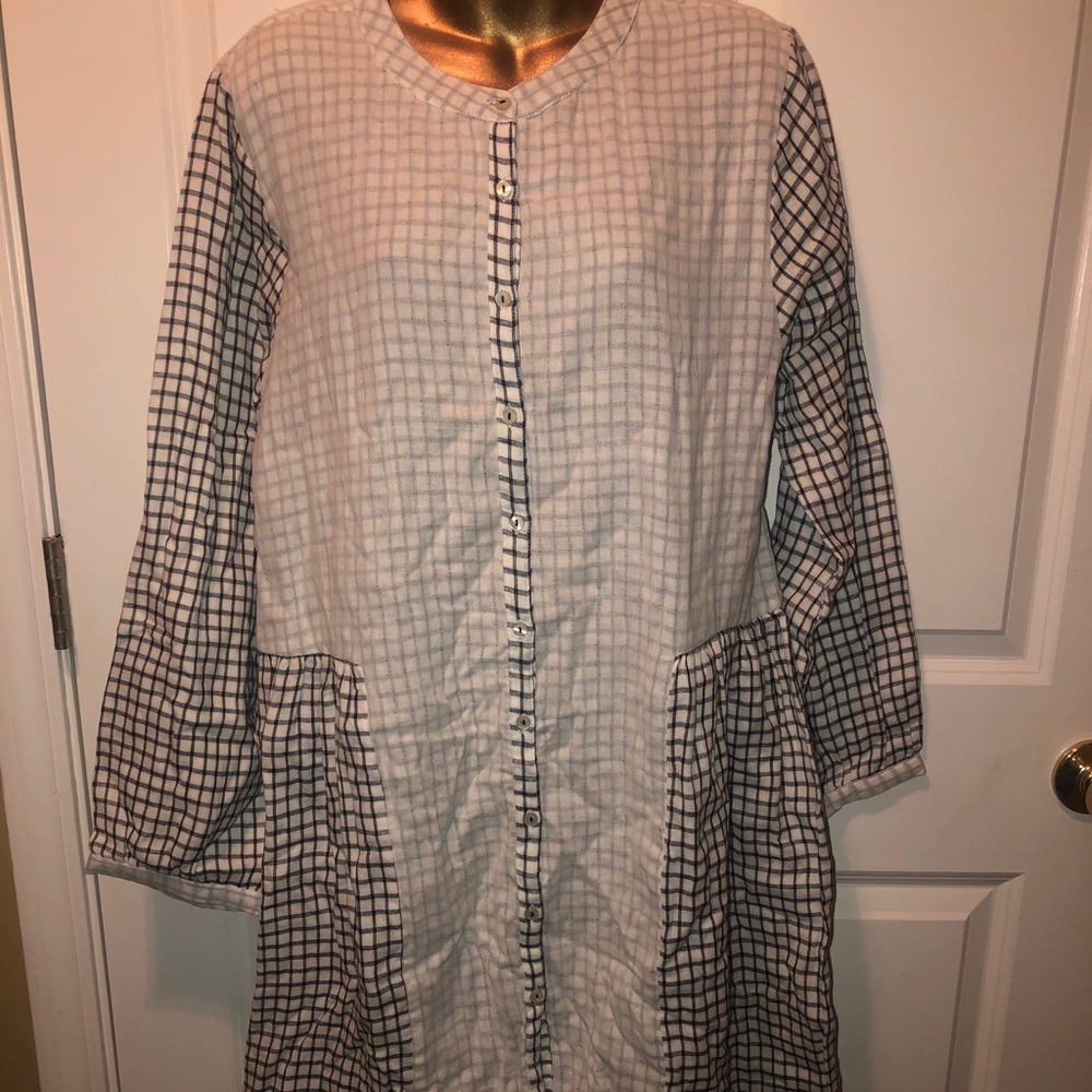 Embellish by creative co op Cotton dress size l